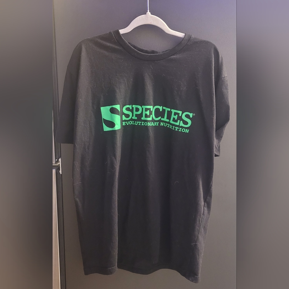 Species nutrition- t-shirt -2xl - used like new bodybuilding